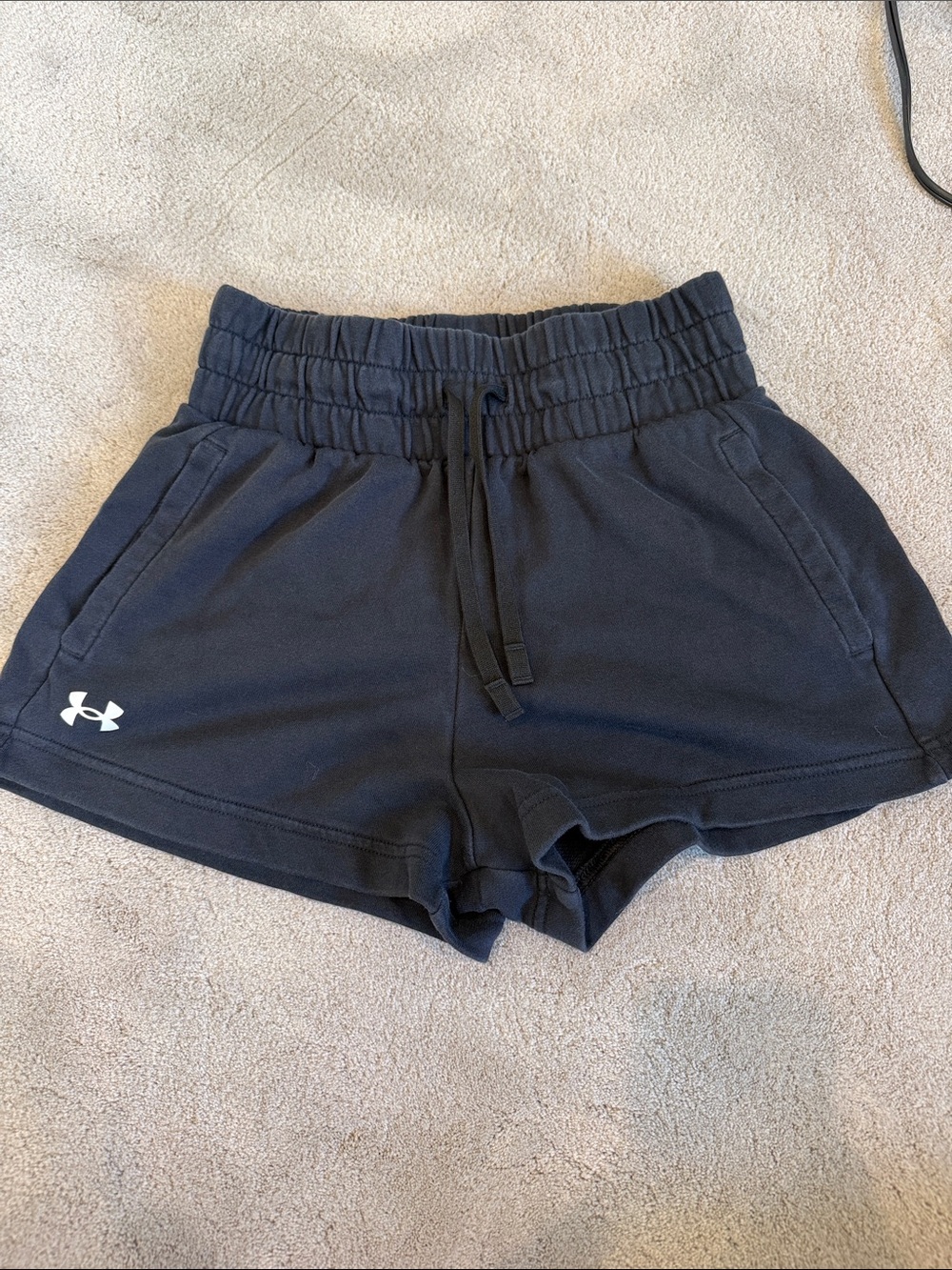 Under Armour Women’s Black Athletic Drawstring Shorts